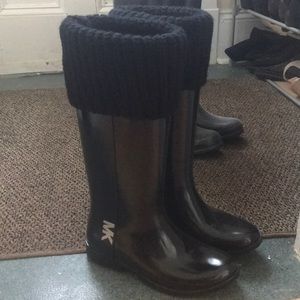 Size 7 Michael Kors Mandy Rain Boots